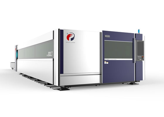 High Speed Industrial Laser Cutting Machine For Metal Sheet Middle Power To High Power