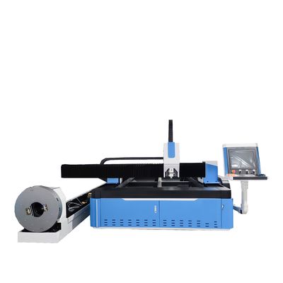Máquina de corte giratória do laser 4KW/6KW da máquina de corte da fibra do laser do CNC de Raycus