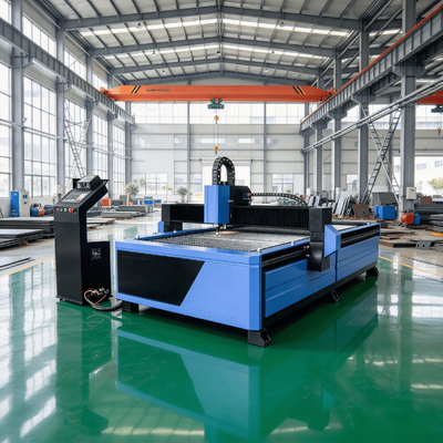 máquina 50Hz do CNC de Sheet Metal do controlador de Starfire da máquina de corte do plasma 100A